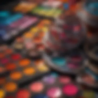 Vibrant Color Palette A vibrant color palette showcasing harmonious combinations