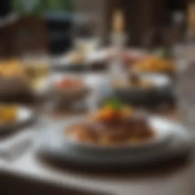 Attention to Detail in Table Setting A beautifully set table showcasing attention to detail.