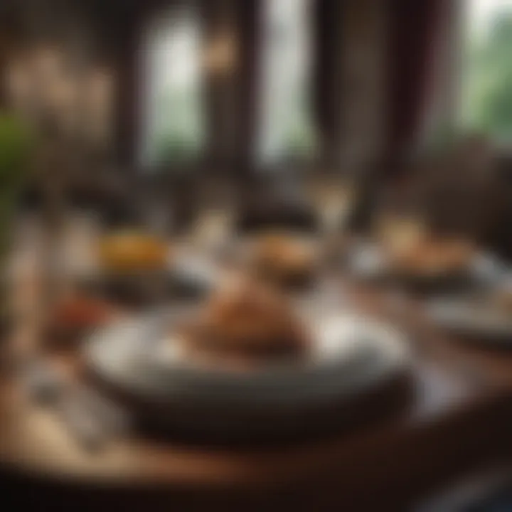 Cultural variations in table setting from different regions.