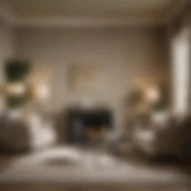 Luxury Redefined with Grasscloth A beautifully designed room featuring grasscloth wallpaper, demonstrating its potential in luxurious interior design.
