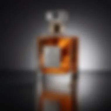 The Essence of Luxury in Fragrance Design Luxurious bottle of high-end fragrance
