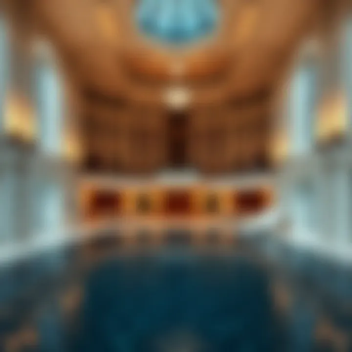 Architectural marvel of a renowned hotel