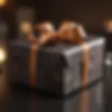 Elegant hostess gift wrapped beautifully