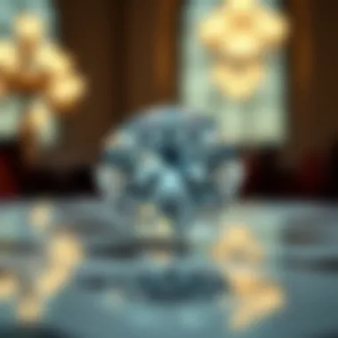 Symbolic representation of status through diamond ownership