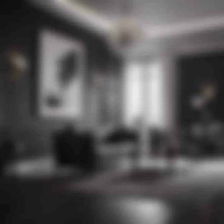 Timeless Elegance with Classic Black and White Palette