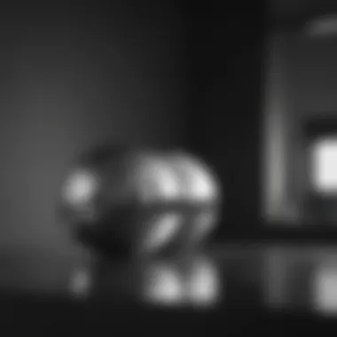 Minimalistic monochrome color scheme
