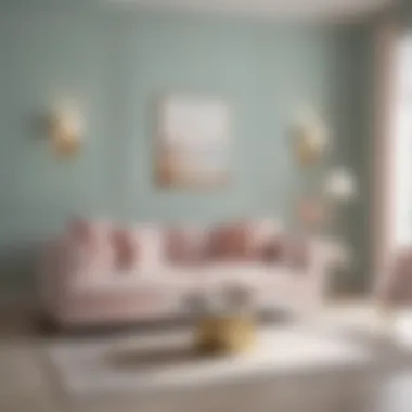 Soothing pastel hues for serene interiors