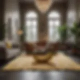 Luxurious Ruggable Banana Rug in Elegant Setting