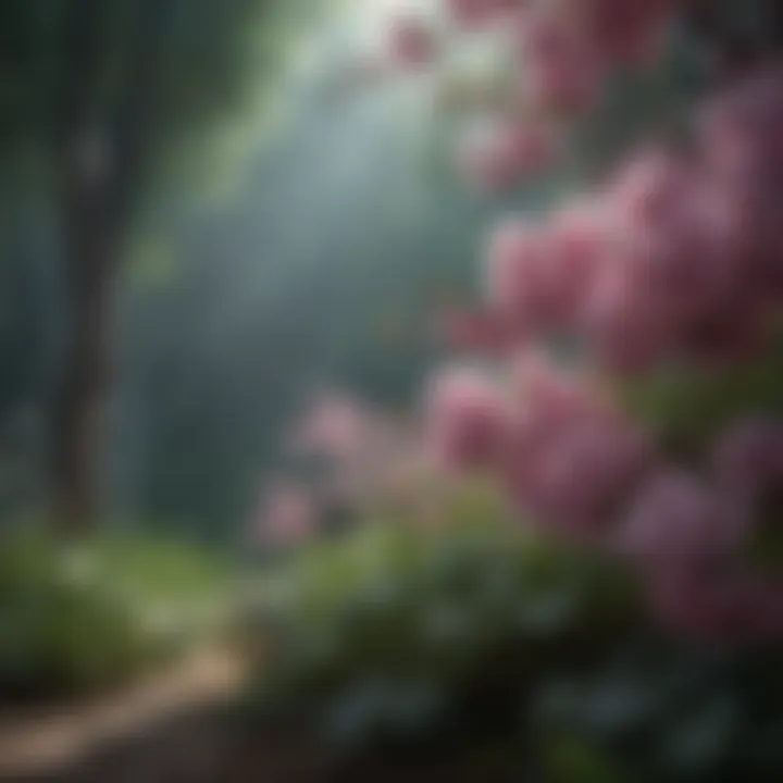Mystical Charm of Shaded Blooms
