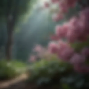 Mystical Charm of Shaded Blooms Mystical Charm of Shaded Blooms