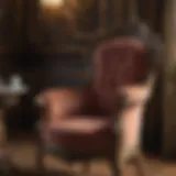 Vintage House Furniture - Ornate Carved Chair