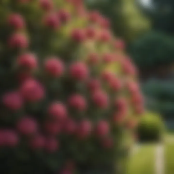 Vibrant Colors of Summer Flowering Shrubs