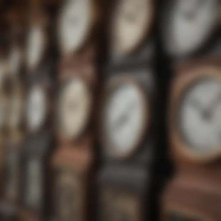 Vintage Clocks at French Market
